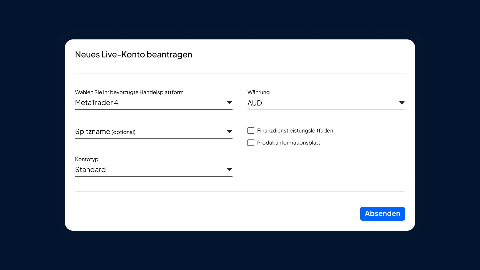 Demo-Konto mit Pepperstone eröffnen